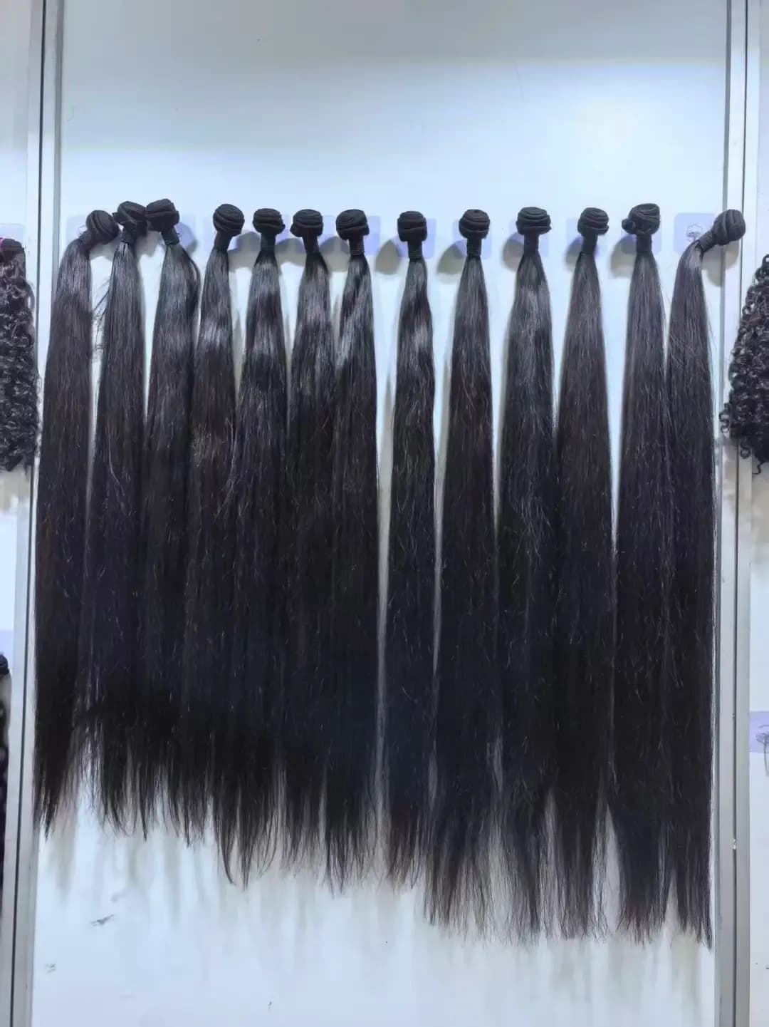 Raw hair materials